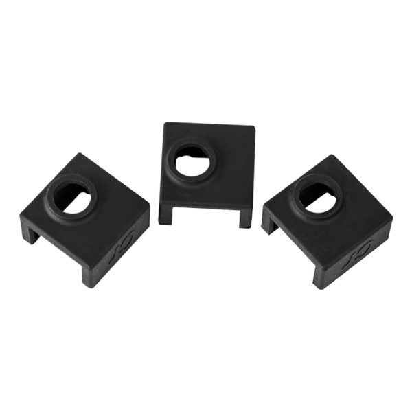 Heating block silicone cover_23?23?17.5?T1.5_silicone_black - Image 2