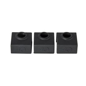 Heating block silicone cover_23?23?17.5?T1.5_silicone_black