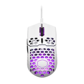 Cooler Master Gaming MM711 |  Ambidextrous |  Optical |  USB |  16000 DPI |  White