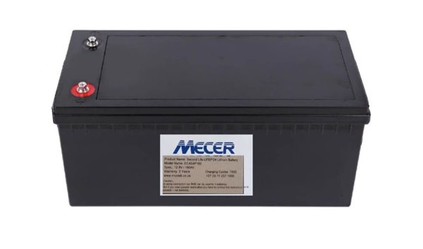 Mecer LiFePO4 2560Wh / 12.8V 200Ah Lithium Battery