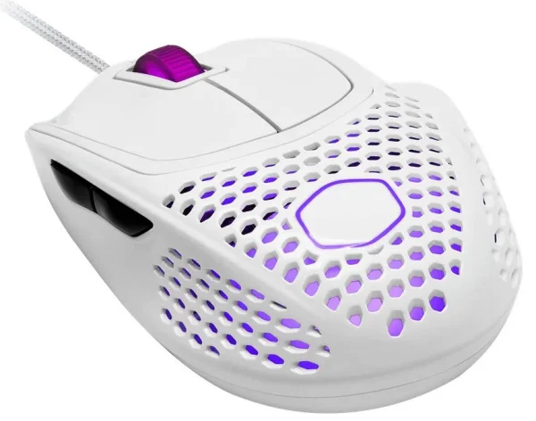 Cooler Master MM 720 Gloss White |  Ultra Light 53g Gaming Mouse