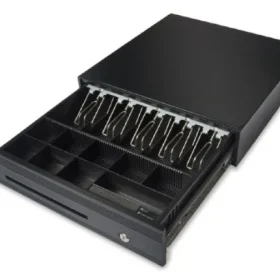 Maken Heavy Duty Cash drawer w - Ball-Bearing |  Black |  24V |  Epson RJ11 Printer kick |  w - Micro-switch |  Removable - Adjustable cash tray