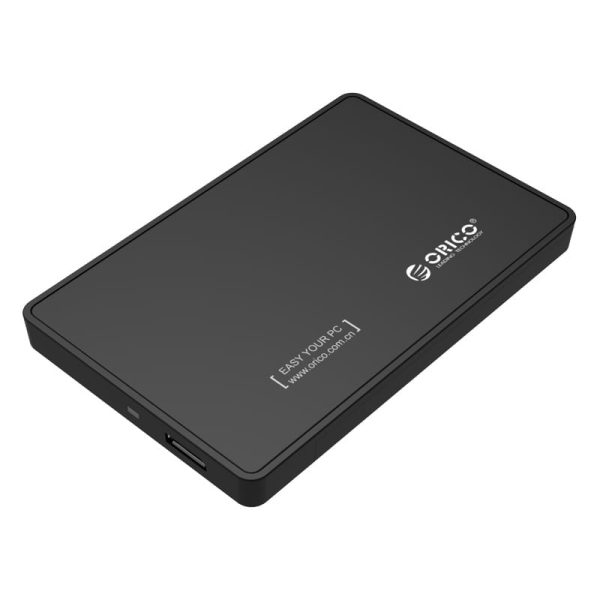 ORICO 2.5" USB3.0 External HDD Enclosure - Matt Black - Image 3