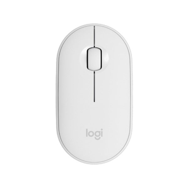 LOGITECH - PEBBLE M350 WIRELESS MOUSE |  OFF WHITE