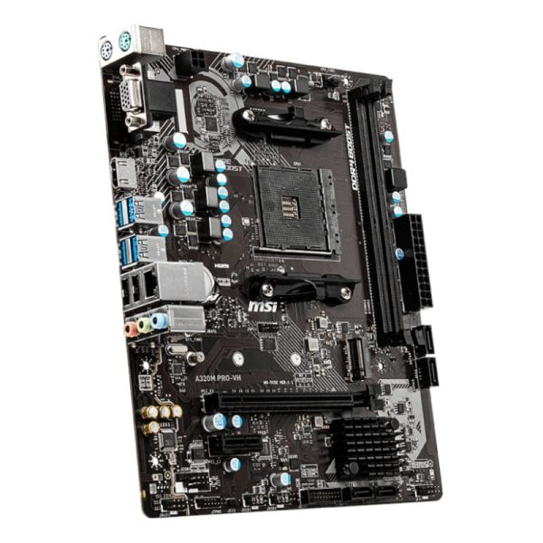 MSI A320M PRO-VH AMD AM4 M-ATX Gaming Motherboard - Image 4