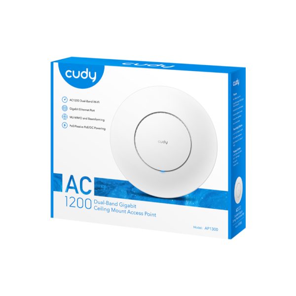 Cudy AC1300 Gigabit Dual Band Ceiling Access Point - Image 5