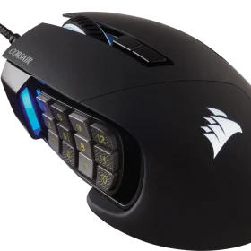 Corsair SCIMITAR RGB ELITE |  Right-hand |  Optical |  USB |  18000 DPI |  Black