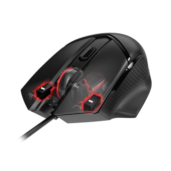 MSI Clutch GM20 Elite 6400DPI RGB Gaming Mouse - Black - Image 5