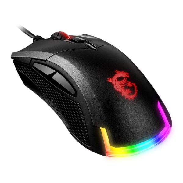MSI Clutch GM50 7200DPI RGB Gaming Mouse - Black - Image 3