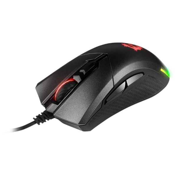 MSI Clutch GM50 7200DPI RGB Gaming Mouse - Black - Image 4