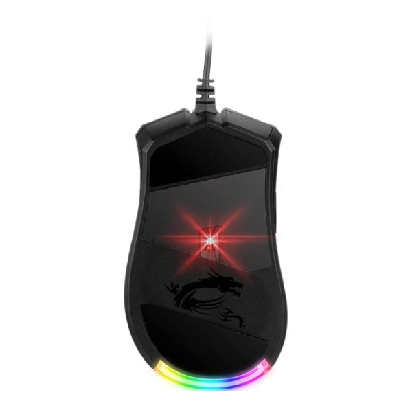 MSI Clutch GM50 7200DPI RGB Gaming Mouse - Black - Image 5