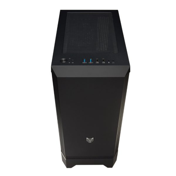 FSP CMT260 ATX , Micro-ATX , Mini-ITX ARGB Mid-Tower Gaming Chassis - Black - Image 4