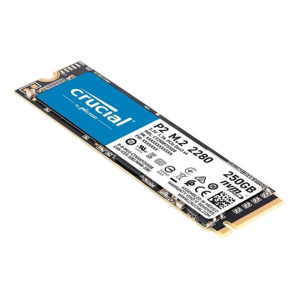 Crucial P2 250GB M.2 NVMe 3D NAND SSD - Image 2