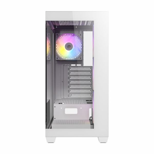Antec CX300 Elite ATX | Micro-ATX | ITX RGB Mid-Tower Gaming Chassis - White - Image 3
