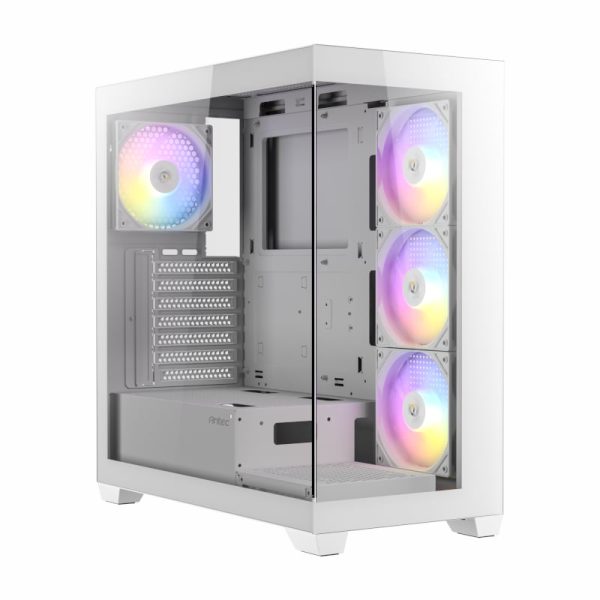 Antec CX300 Elite ATX | Micro-ATX | ITX RGB Mid-Tower Gaming Chassis - White - Image 6