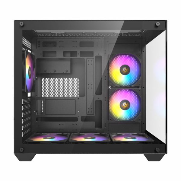 Antec CX800 Elite ATX | Micro-ATX | ITX RGB Mid-Tower Dual Chamber Gaming Chassis - Black - Image 4