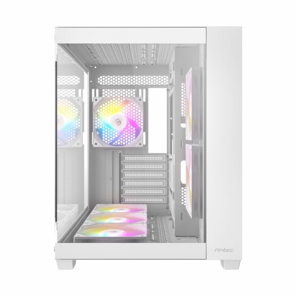 Antec CX800 Elite ATX | Micro-ATX | ITX ARGB Mid-Tower Dual Chamber Gaming Chassis - White - Image 3