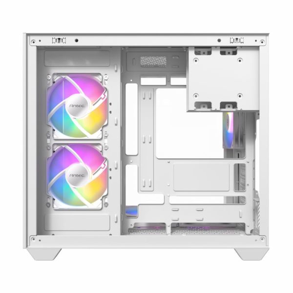 Antec CX800 Elite ATX | Micro-ATX | ITX ARGB Mid-Tower Dual Chamber Gaming Chassis - White - Image 5