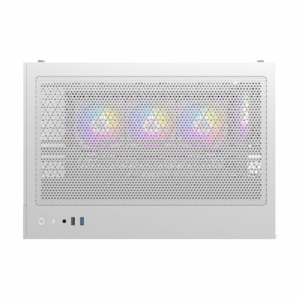 Antec CX800 Elite ATX | Micro-ATX | ITX ARGB Mid-Tower Dual Chamber Gaming Chassis - White - Image 8