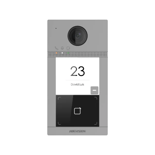 Hikvision Video Intercom POE Villa Door Station Flush Mount Entrance Control