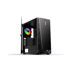 Raidmax F05 ATX , Micro-ATX , Mini-ITX ARGB Mid-Tower Gaming Chassis - Black