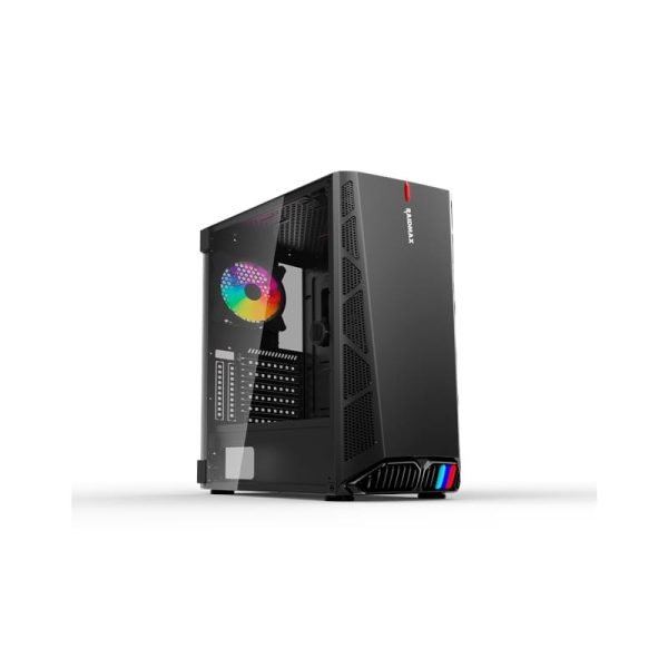 Raidmax F05 ATX , Micro-ATX , Mini-ITX ARGB Mid-Tower Gaming Chassis - Black - Image 2
