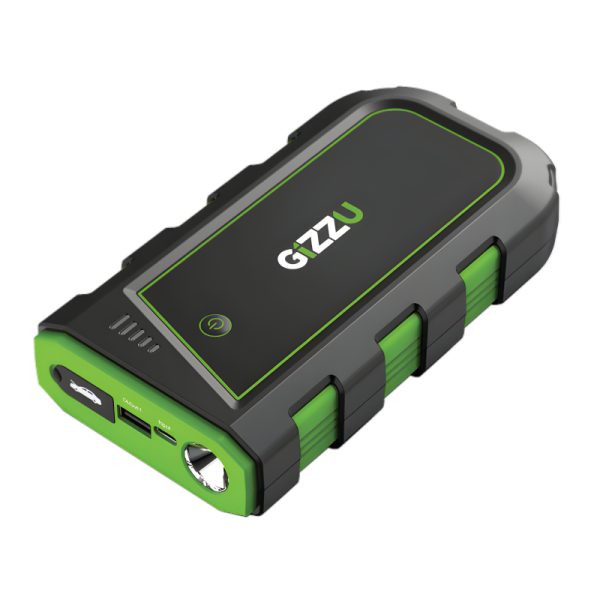 GIZZU 2000A Jump Starter 16400mAh - Black - Image 2