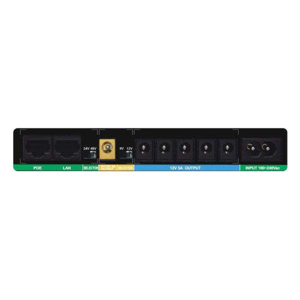 GIZZU 100W 46Wh 14400mAh Mini POE DC UPS - Black - Image 2