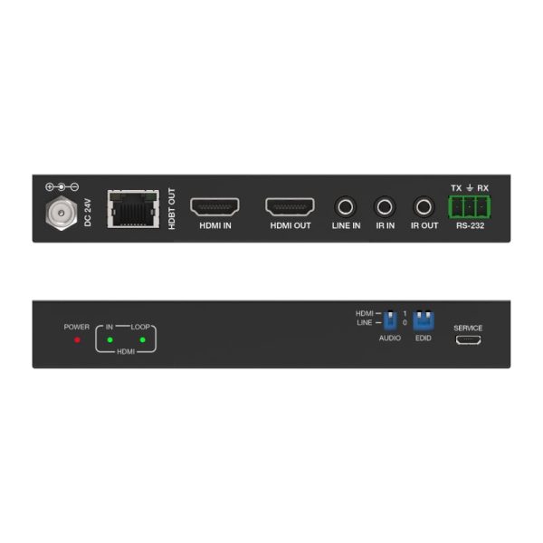 HDCVT HDMI HDBaseT 150m 1080P Extender w/Audio Embedder and De-embedder - Image 4