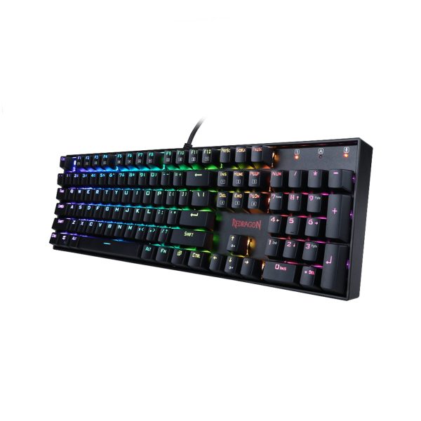 REDRAGON MITRA RGB MECHANICAL Gang Keyboard - Black - Image 4