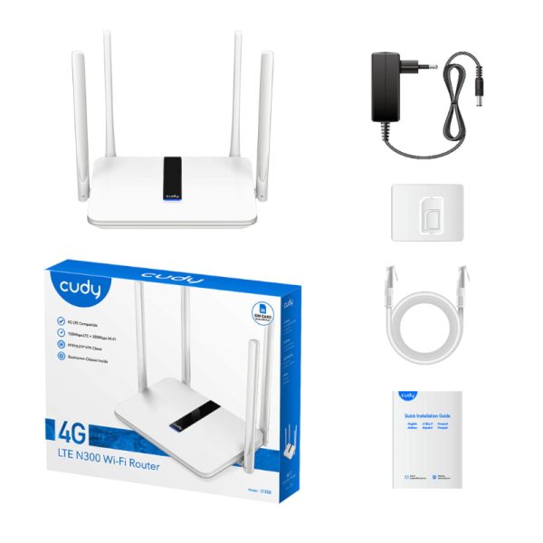 Cudy N300 WiFi 4G LTE Cat4 Router - Image 5