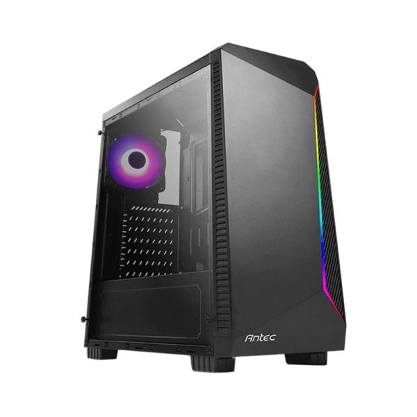 Antec NX220 ATX , Micro-ATX , Mini-ITX ARGB Mid-Tower Gaming Chassis - Black