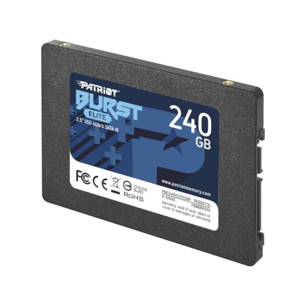 Patriot Burst Elite 240GB 2.5" SSD - Image 2
