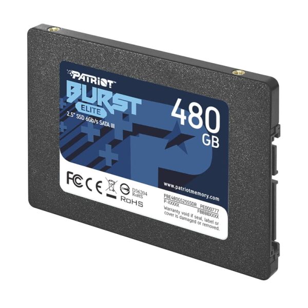 Patriot Burst Elite 480GB 2.5" SSD - Image 2