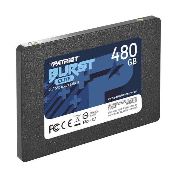 Patriot Burst Elite 480GB 2.5" SSD - Image 3