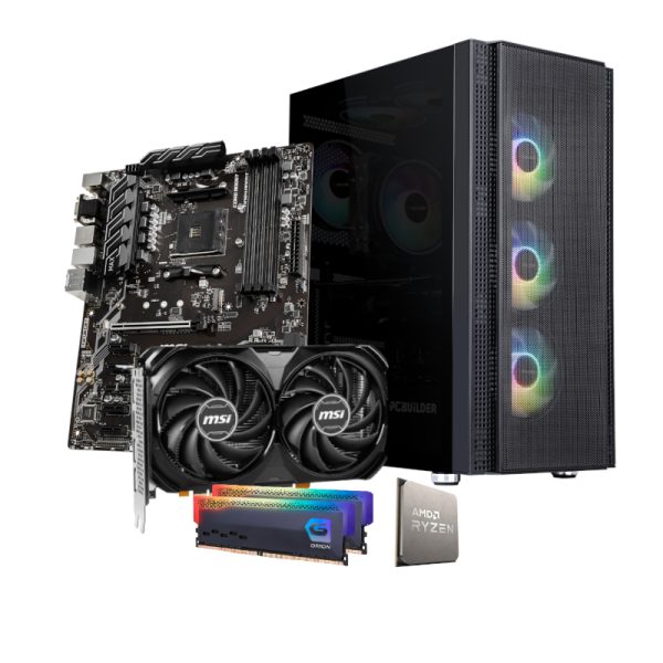 PCBuilder AMD Ryzen 5 5600X BARRICADE Windows 11 Gaming PC - Image 12