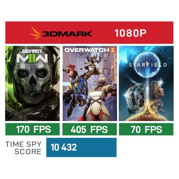 PCBuilder AMD Ryzen 5 7600 SPECIALIST Windows 11 Gaming PC - Image 3