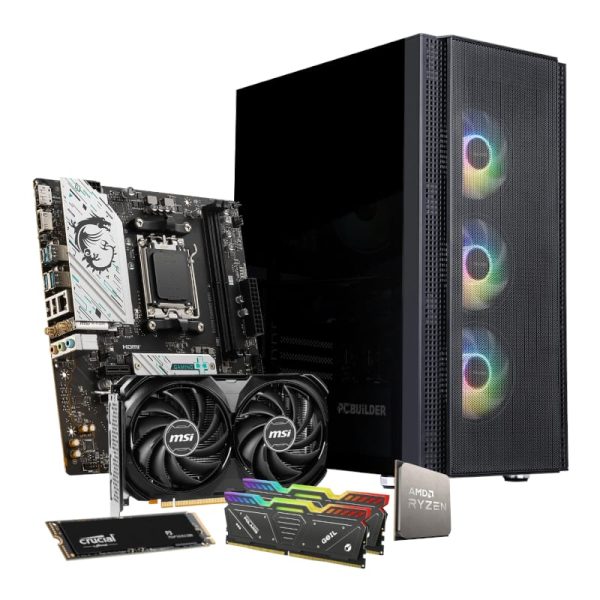 PCBuilder AMD Ryzen 5 7600 SPECIALIST Windows 11 Gaming PC - Image 13