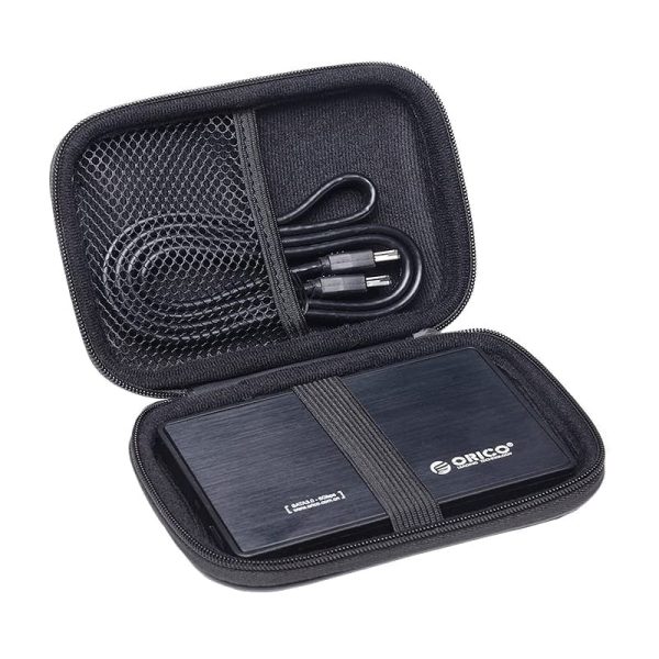 ORICO 2.5" Nylon Portable HDD Protector Case - Blue - Image 3
