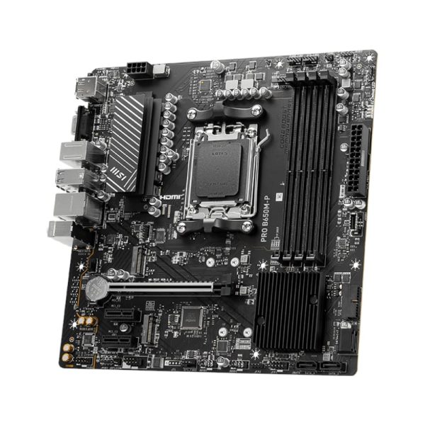 MSI PRO B650M-P AMD AM5 mATX Gaming Motherboard - Image 3