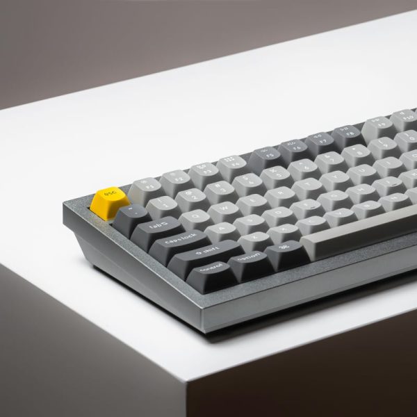 Keychron Q1 75% Red G Pro Switches Aluminium RGB Wired Keyboard - Grey - Image 3