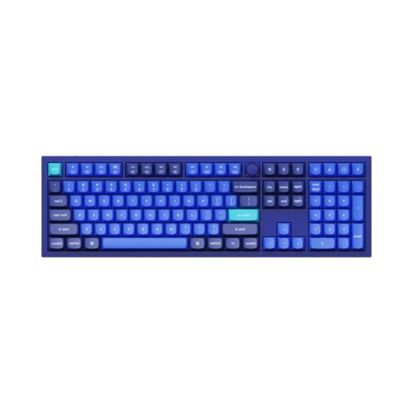Keychron Q6 100% Red G Pro Switches Aluminium RGB Wired Keyboard - Blue - Image 2