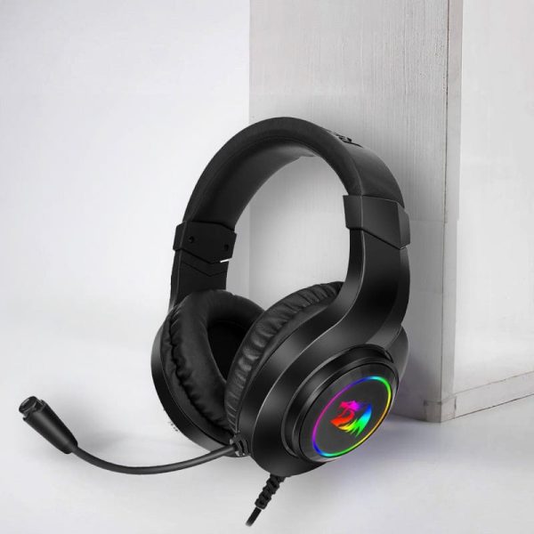 REDRAGON Over-Ear HYLAS Aux (Mic and Headset)|USB (Power Only) - Image 7