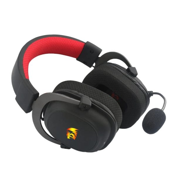REDRAGON Over-Ear ZEUS-X Wireless RGB Gaming Headset - Black - Image 3