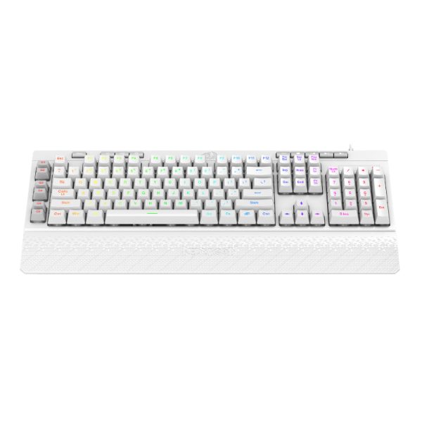 REDRAGON SHIVA Membrane Keyboard - White - Image 2