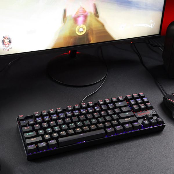 REDRAGON KUMARA RGB MECHANICAL Gang Keyboard - Black - Image 4