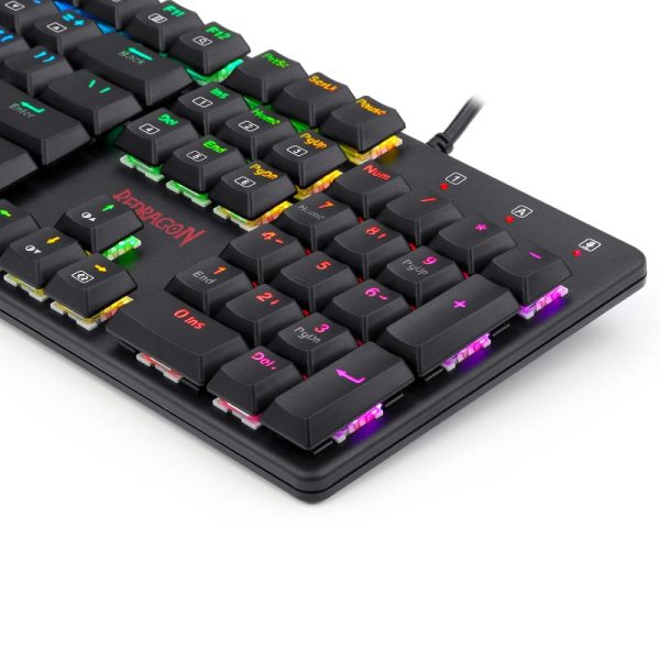 REDRAGON SHRAPNEL RGB MECHANICAL Gang Keypad - Black - Image 8
