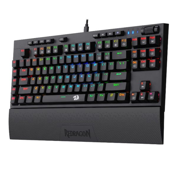 REDRAGON VISHNU MECHANICAL Wireless Gang Keyboard - Black - Image 2