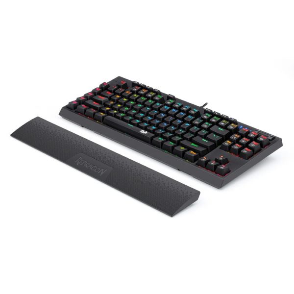 REDRAGON VISHNU MECHANICAL Wireless Gang Keyboard - Black - Image 5