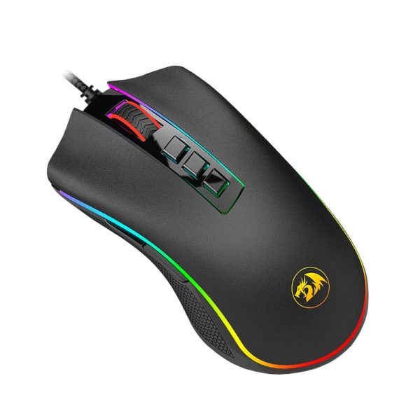 REDRAGON COBRA FPS 24000DPI RGB Gaming Mouse - Black - Image 2